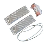 Porsche 911 930 74-89 Dansk Euro Clear Signal Light Lens With Seals & Bulbs-set. Fixed Price $98.50.