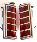 1977 1978 1979 Lincoln Continental Mark V Left And Right Taillights. Fixed Price $99.95.