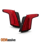 Fit 17-19 Cadillac Xt5 Oe Full Led Tail Lights In Red Lens - Pair Assembly. Fixed Price $178.99.