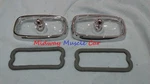 66 67 Pontiac Gto Front Turn Signal Parking Lamp Light Assy Lens Bezel & Gasket. Fixed Price $106.50.