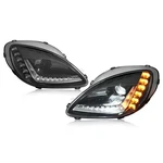 For Chevy Corvette C6 2005-2013 Led Sequential Projector Headlights Black Drl. Fixed Price $396.90.
