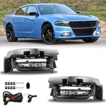 Pair For 2015-2020 Dodge Charger Led Fog Lights Front Bumper Lamps+wiring. Fixed Price $65.99.