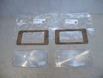 New 1959-1964 Ford Truck F-100 F-250 F-350 Clear Parking Light Lenses & Gaskets. Fixed Price $21.95.
