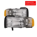 Set Of 2 Headlights For Dodge Ram 1994-2002 Ch2502101 Ch2503101 Clt. Fixed Price $25.48.