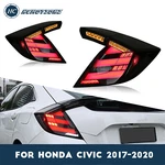 Hcmotion Smoked Led Tail Lights For Honda Civic Hatchback 2016-2021 Rear Lamps. Fixed Price $209.00.