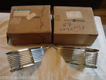 Nos Mopar 1967 Chrysler New Yorker Lower Corner Light Bezels Nibs!!! Nice!!!. Fixed Price $329.95.