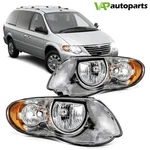 Fits Chrysler Town & Country 3.3l 3.8l 2005-2007 Headlights Assembly Set Pair. Fixed Price $92.99.