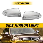 For Mercedes 2008-2012 C300 C63 Sedan Amg Led Mirror Turn Signal Lights Amber Rl. Fixed Price $27.07.