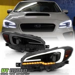 For 2015-2021 Subaru Wrx Sti Black Smoked Led Sequential Projector Headlights. Fixed Price $338.99.