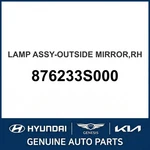 2011-2015 Hyundai Sonata Hybrid Lamp Assembly-outside Mirror Oem New 876233s000. Fixed Price $81.78.