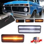 2 Smoke Switchback Led Parking Signal Light Lenses For 1974-1977 Ford F-100 F100. Fixed Price $39.99.