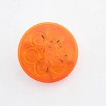 Peterson 817a7 4" Amber Lumenx Round Led Turn Signal Light Grommet Mount. Fixed Price $22.78.