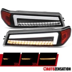 Fit 2004-2012 Chevy Colorado Canyon Black Led Corner Lights Sequential Signal. Fixed Price $59.21.