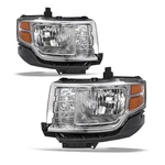 For 2009-2012 Ford Flex Chrome Halogen Type Headlights Lamps Assembly Set Lh+rh. Fixed Price $165.99.