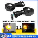 Front Rear Turn Signal Lights Amber Left Right For 07-10 Suzuki Gsf 1250 Bandit. Fixed Price $17.99.