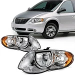 For 2007 2006 2005 Chrysler Town&country 3.3l 3.8l Headlights Assembly Pair. Fixed Price $92.99.