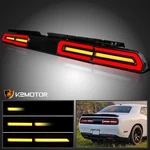 Fits 2008-2014 Dodge Challenger Led Tail Lights Sequential Turn Signal Red Tube. Fixed Price $398.38.