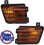 Us Made 1980-1982 Corvette Park Parking Lamp Light Lens Pair Right Rh + Left Lh. Fixed Price $209.00.