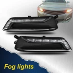 Fits 2014-20 Chevy Impala Clear Lens Lh+rh Led Drl Fog Light +wiring+switch Kit. Fixed Price $46.19.