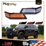 Smoke Switchback Led Dynamic Signal Blinker Corner Lights For 07-17 Jeep Patriot. Fixed Price $54.99.