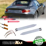 2pcs Dynamic Sequential Led Red Side Turn Signal Lamps For 16-22 Mazda Mx-5 Nd. Fixed Price $32.99.