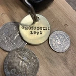 1971 Moto Guzzi Brass Key Fob 71 Motorcycle. Fixed Price $18.95.