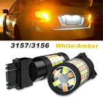 For Chevy Corvette C6 2005-2013 3157 Switchback Turn Signal Parking Light Bulbs. Fixed Price $18.99.