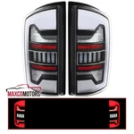 Black Led Tail Lights Fits 2002-2006 Dodge Ram 1500 2500 3500 Pickup Lamps Lh+rh. Fixed Price $189.49.