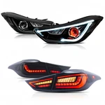 Vland Led Demon Eyes Headlights+smoked Tail Lights For 2011-2016 Hyundai Elantra. Fixed Price $449.99.