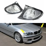 Pair Front Clear Corner Light Turn Signal Lamp Fit For Bmw E46 3' Sedan 2002-05. Fixed Price $56.42.