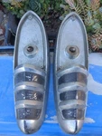 2 Oem 1957 Amc Rambler Parking Light Housing Assembly Free Shipping. Fixed Price $198.00.