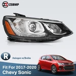 For 2017-2020 Chevy Sonic Halogen Headlight Projector W/ Led Drl Passenger Right. Fixed Price $282.99.