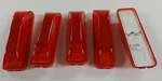 5 - Red Marker/clearance Light Optronics Rv Trailer Truck 1-1/4 X 3-3/4" 2 Prong. Fixed Price $13.95.