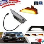 For 2014-2020 Infiniti Q50 Sport Bumper Led Fog Lights Lamps Turn Signal Pair. Fixed Price $29.99.