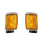 Corner Signal Lights Pair Set For 87-88 Toyota 4wd/87-89 4runner (chrome). Fixed Price $65.00.