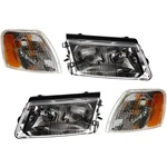 Headlight Kit For 1998-2001 Volkswagen Passat Left And Right 4pc. Fixed Price $209.79.
