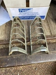 1974-79 Ford Lincoln Continental Corner Light Lamp Bezel Pair Chrome 74 75 76 77. Fixed Price $65.00.