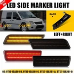 Pair For 2010-2013 Ford Transit Connect Red Led Side Marker Lights 9t1z15a201-a. Fixed Price $22.41.