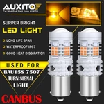 Auxito Bau15s 7507 Led Turn Signal Light Amber Canbus No Hyper Flash Error Free. Fixed Price $19.99.