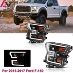For 2015 2016 2017 Ford F-150 Clear Headlights Front Drl Projector Lamps L+r. Fixed Price $249.99.