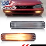 2pcs Jdm Clear Front Bumper Signal Lights For 1993-1998 Subaru Classic Impreza. Fixed Price $44.99.