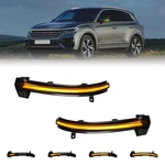 2pcs Dynamic Led Side Mirror Turn Signal Light For Touareg Ii Mk2 7p 2010- 2018. Fixed Price $27.99.