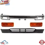 New Front Chrome Bumper Valance Signal Light 4pc For 1989-1991 Toyota Pickup 2wd. Fixed Price $315.20.
