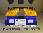 Side Marker Light Right And Left Jeep Wrangler Tj 97-06 Genuine New Mopar. Fixed Price $102.00.