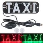 Nskanqi Taxi Light, Dual Color Changeable Led Sign, Hook Usb, Red And Green. Fixed Price $18.55.