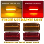 For 15-23 Chevy Silverado 2500hd 3500hd Amber+red Led Side Marker Light 84402694. Fixed Price $24.69.