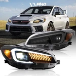 Amber Vland Full Led Headlights Fits For Subaru Wrx&wrx Sti 2015-2021 Animation. Fixed Price $597.60.