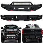 Vijay For 2014-2021 Toyota Tundra Black Front Bumper Or Rear With Lights. Fixed Price $459.49.