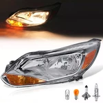 Clear Lens Halogen Left Driver Side Headlight For Ford Focus 2012-2014 W/bulb. Fixed Price $65.72.