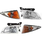 Headlight Driving Head Light Headlamp Driver & Passenger Side For Chevy. Fixed Price $126.94.
